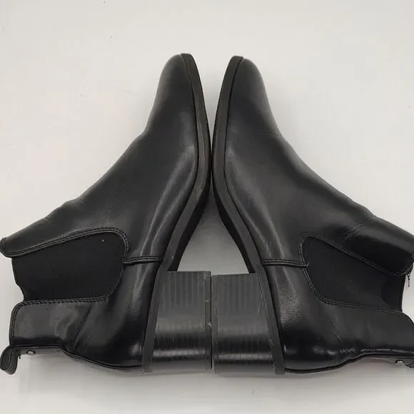 A New Day Black Chelsea Ankle Boots 8 Women's - Picture 8 of 9